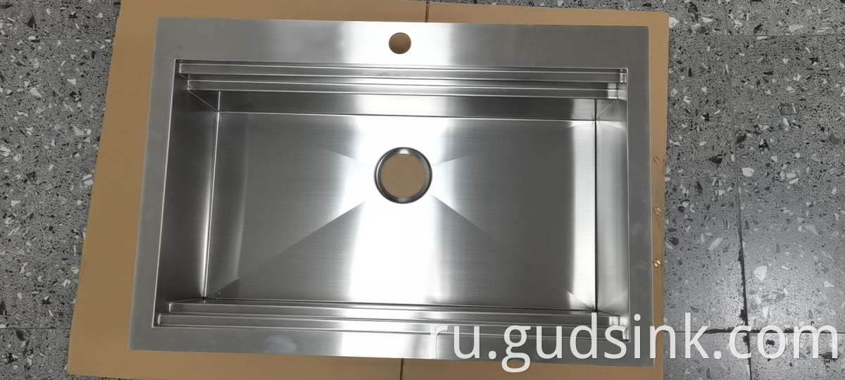 Steel Kitchen Sink Single Bowl